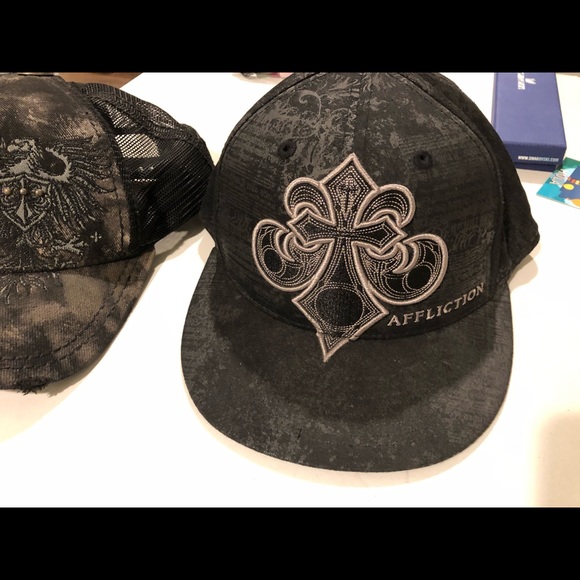 affliction hats